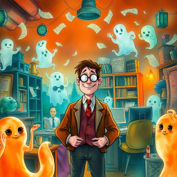 Whose Ghost Is It Anyway? - Text-based game