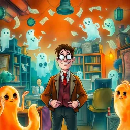 Whose Ghost Is It Anyway? - Text-based game