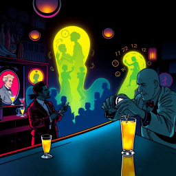 ChronoCocktail: Whose Time is it Anyway? - Text-based game