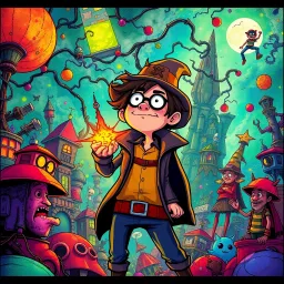 Metamayhem: Whose Adventure Is It Anyway? - Text-based game