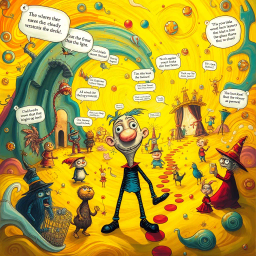 The Paradoxical Chronicles: Whose Quest is it Anyway? - Text-based game