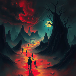 Whose Nightmare Is It, Anyway? - Text-based game