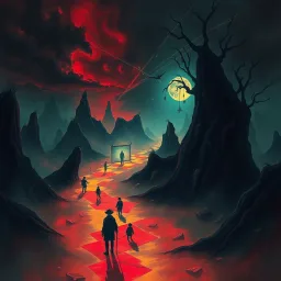 Whose Nightmare Is It, Anyway? - Text-based game