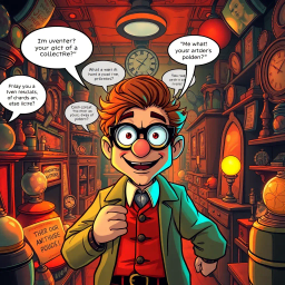 Relic Rumble: Whose Is It Anyway? - Text-based game