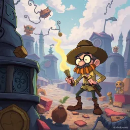Relic Ruckus: Whose is it Anyway? - Text-based game