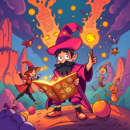 Whose Witchcraft Is It Anyway? - Text-based game