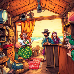 Relic Ruckus: Whose Is It Anyway? - Text-based game