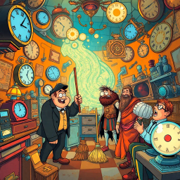 Chronoclash: Whose Time Is It Anyway? - Text-based game