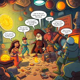 Relic Ruckus: Whose Is It Anyway? - Text-based game
