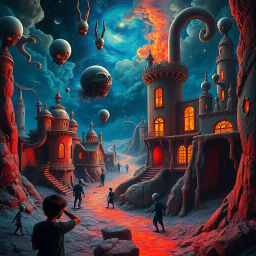 Nightmare Chronicles: Whose Nightmare Is It Anyway? - Text-based game