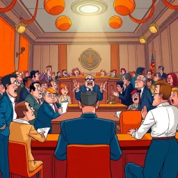 Whose Gavel Is It Anyway? - Text-based game