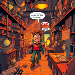 Relic Ruckus: Whose Is It Anyway? - Text-based game