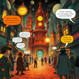 Relic Ruckus: Whose Is It Anyway? - Text-based game