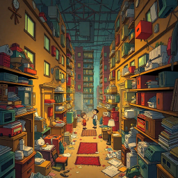 Who Owns This Mess? - Text-based game