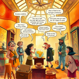 Relic Ruckus: Whose Is It Anyway? - Text-based game