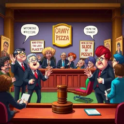 Courtroom Cabaret - Text-based game