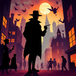 Whose Shadow is it Anyway? - Text-based game