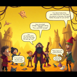 MetaQuest: Whose Adventure Is It Anyway? - Text-based game