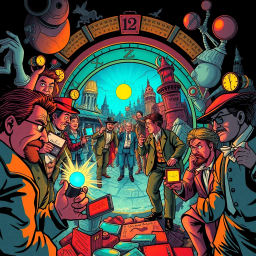 ChronoCrash: Whose Time Is It Anyway? - Text-based game