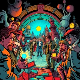 ChronoCrash: Whose Time Is It Anyway? - Text-based game