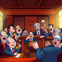 Whose Gavel Is It Anyway? - Text-based game