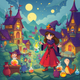 Whose Witchcraft Is It Anyway? - Text-based game
