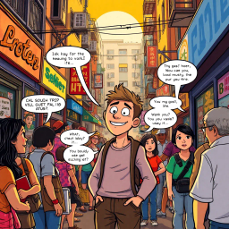 Code-Switch Chronicles: Whose Hello Is It, Anyway? - Text-based game