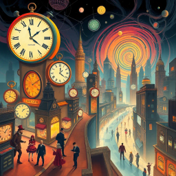 Chronochaos: Whose Time Is It Anyway? - Text-based game