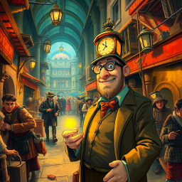 ChronoClash: Whose Time is It Anyway? - Text-based game