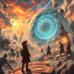 ChronoClash: Whose Time Is It Anyway? - Text-based game