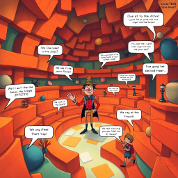 Questception: Whose Journey is it Anyway? - Text-based game