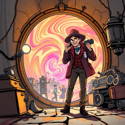 Chrono Crack: Whose Time Is It Anyway? - Text-based game