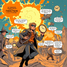 Chrono-Crisis: Whose Time Is It Anyway? - Text-based game