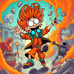 Chronocrash: Whose Time Is It Anyway? - Text-based game