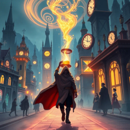 ChronoClash: Whose Time Is It Anyway? - Text-based game