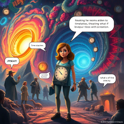 ChronoClash: Whose Time Is It Anyway? - Text-based game