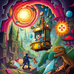 Chronochaos: Whose Time Is It Anyway? - Text-based game