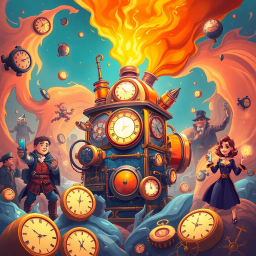 Chronochaos: Whose Time Is It Anyway? - Text-based game
