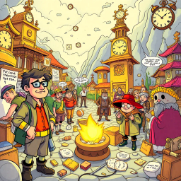 Relic Ruckus: Whose Is It Anyway? - Text-based game