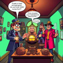 Relic Ruckus: Whose is it Anyway? - Text-based game