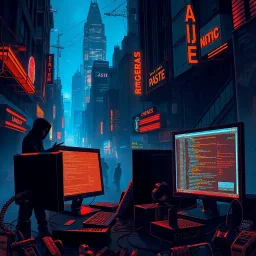 Cyber Raid - Text-based game