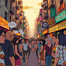Code Switch Chronicles: Whose Hello is it Anyway? - Text-based game
