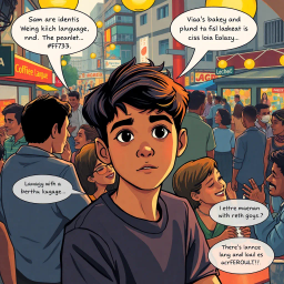 Code Switch Chronicles: Whose Hello is It, Anyway? - Text-based game