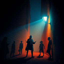 Whose Shadow Is That? - Text-based game