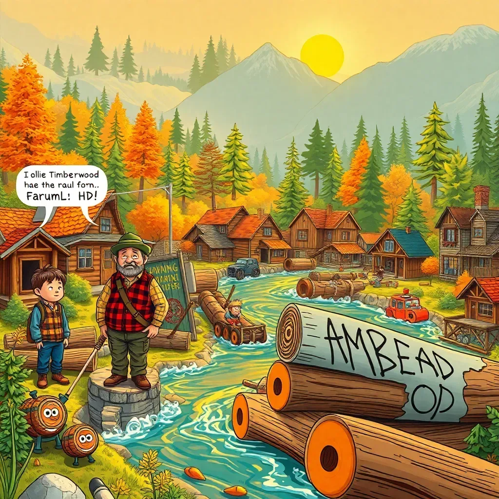 Log Jam: Who's Logs Are These Anyway?