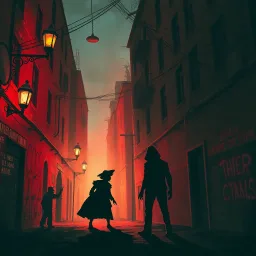 Whose Shadow Is That? - Text-based game