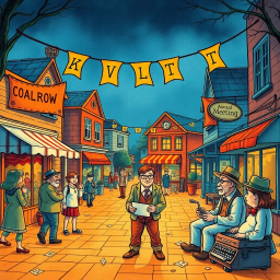 Whodunit: The Greeting Conundrum - Text-based game