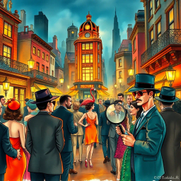 Whodunnit: The Hello Affair - Text-based game
