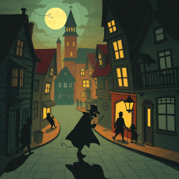 Whose Shadow Is That? - Text-based game