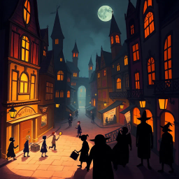 Whispers of the Shadows - Text-based game